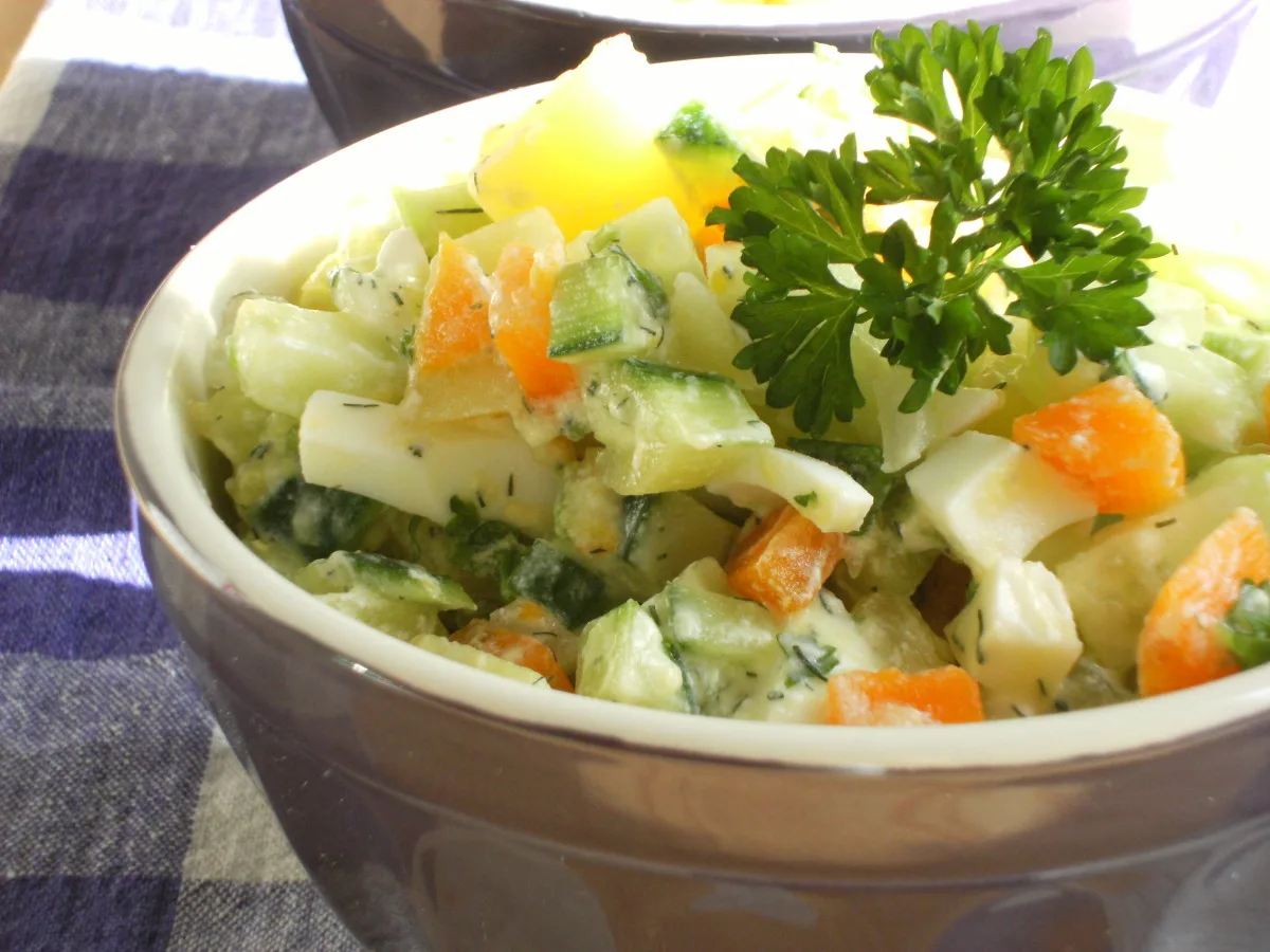 Russian Style Salad(Salat Olivier)