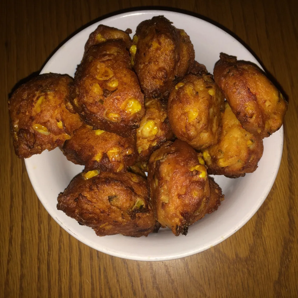 Sausage and Corn Fritters