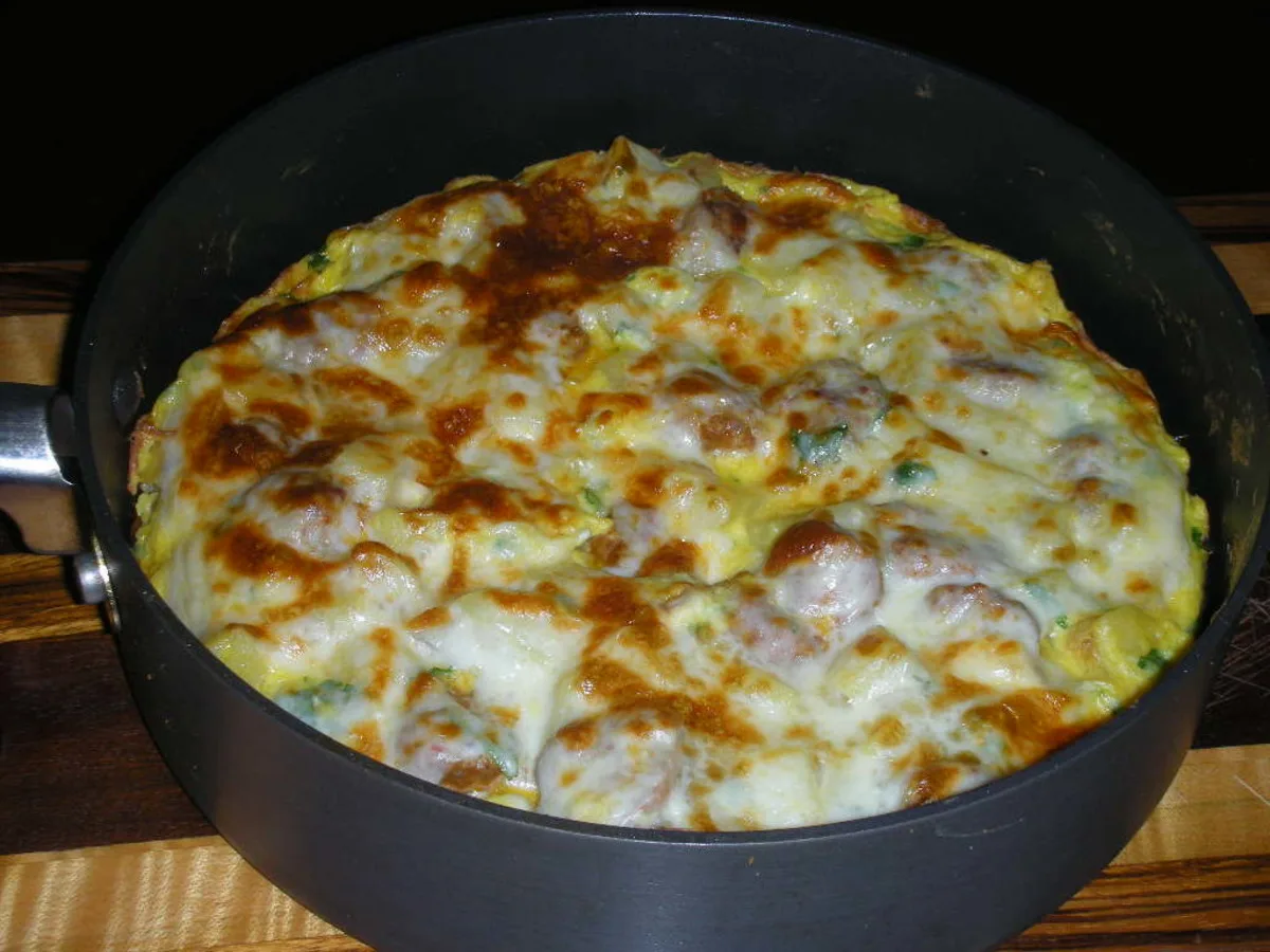 Sausage & Potato Italian Frittata