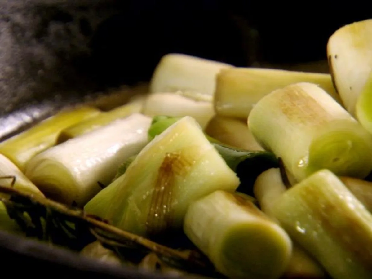 Sauteed Leeks