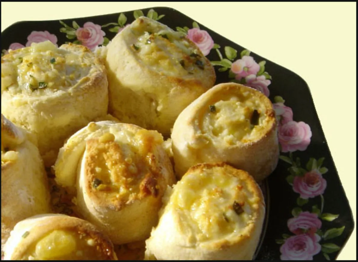Savoury Cheese Swirls