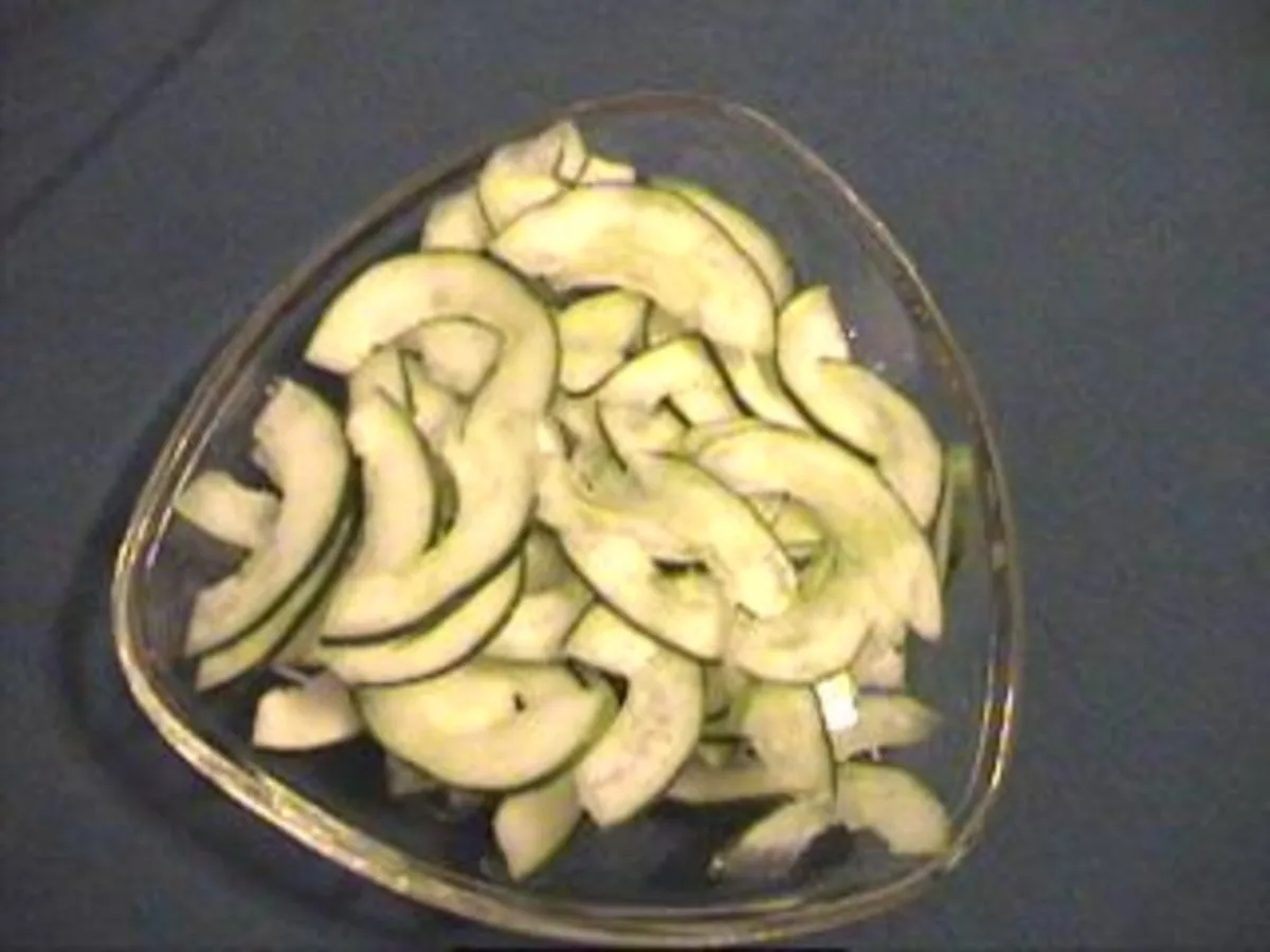 Scraped Cucumber