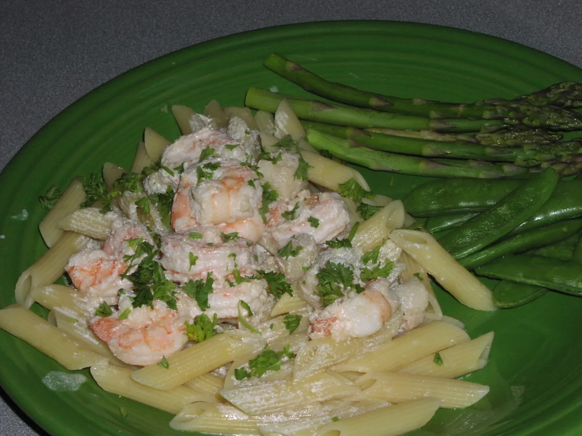 Seafood in Lemon Cream Sauce
