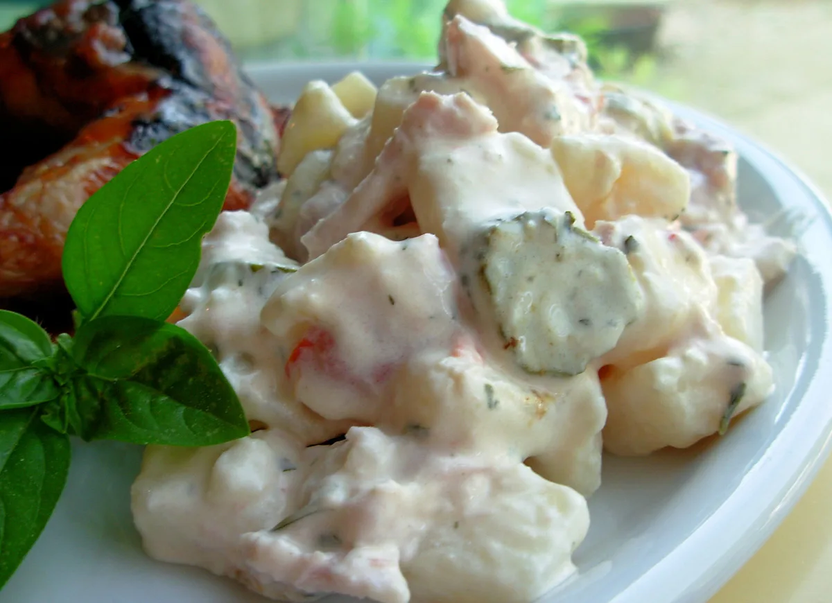 Secret Ingredient Low Fat Potato Salad!