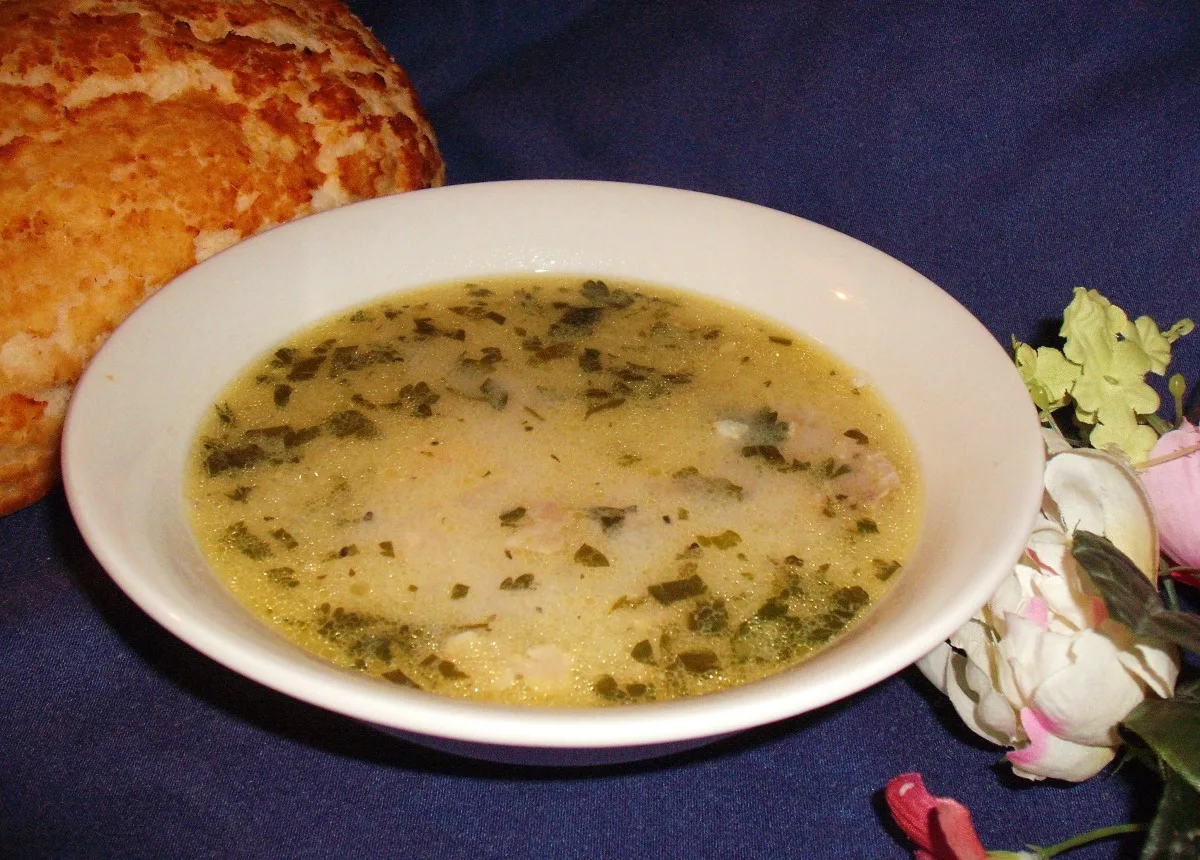 Shorba Baidha - Algerian Chicken Soup.