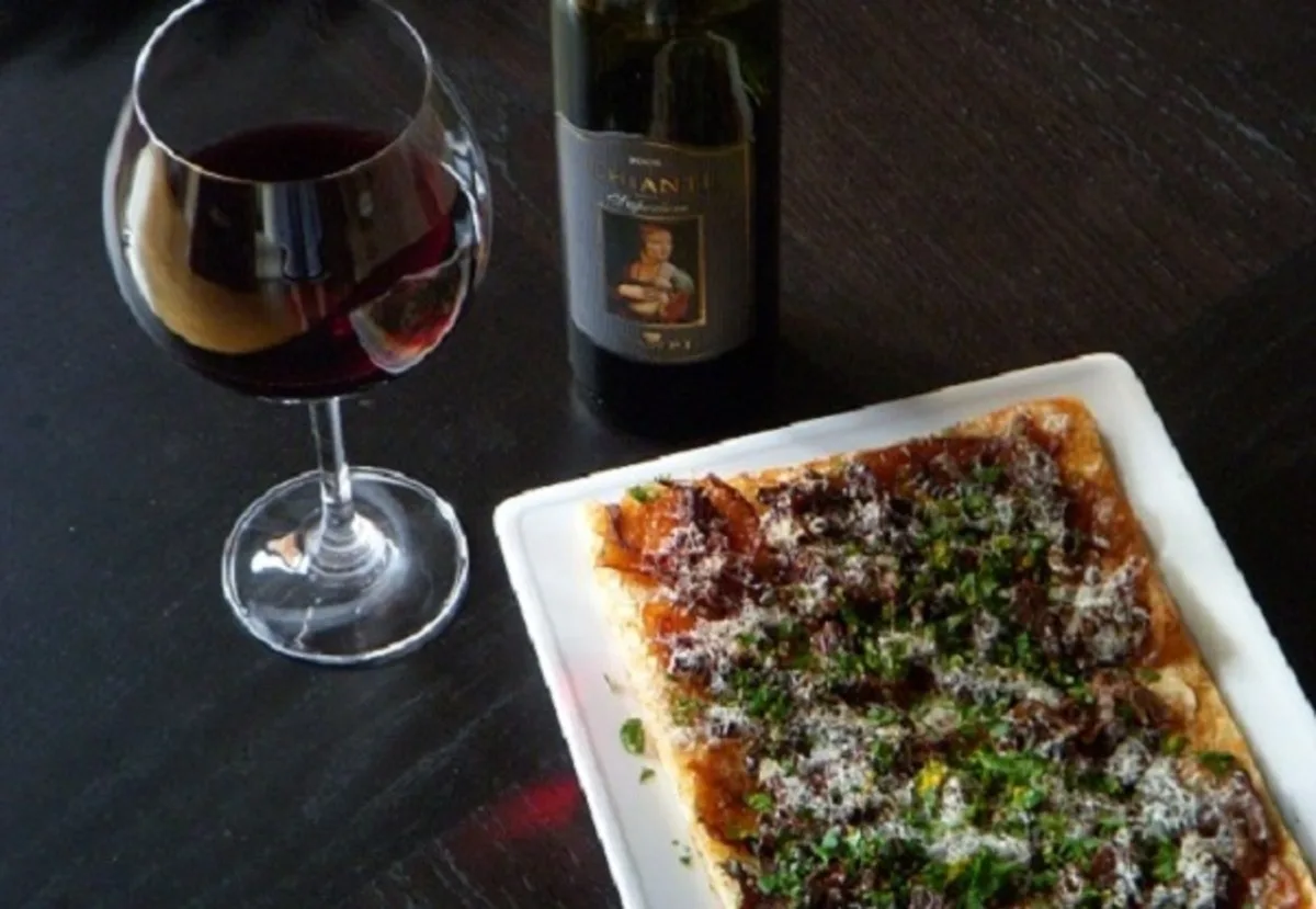 Short Rib Flatbread With Clementine Gremolata