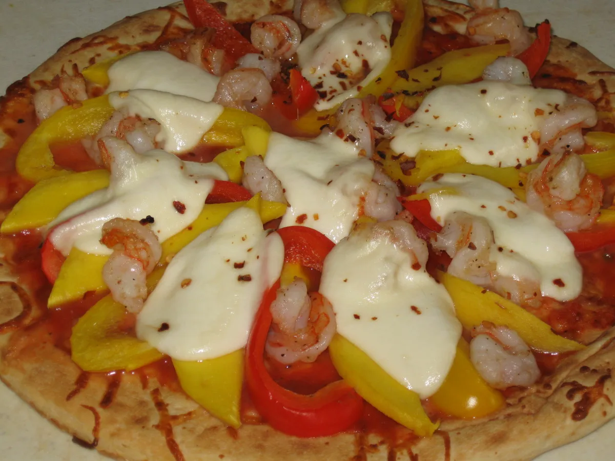 Shrimp & Mango Pizza