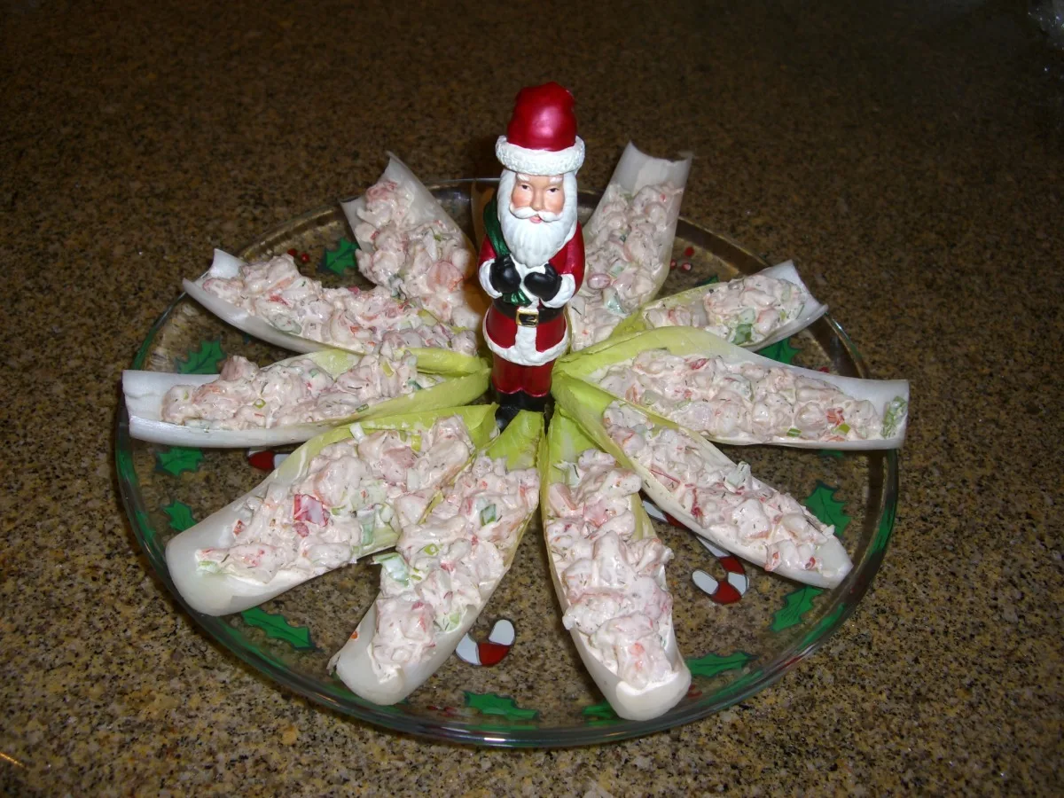 Shrimp Salad on Endive