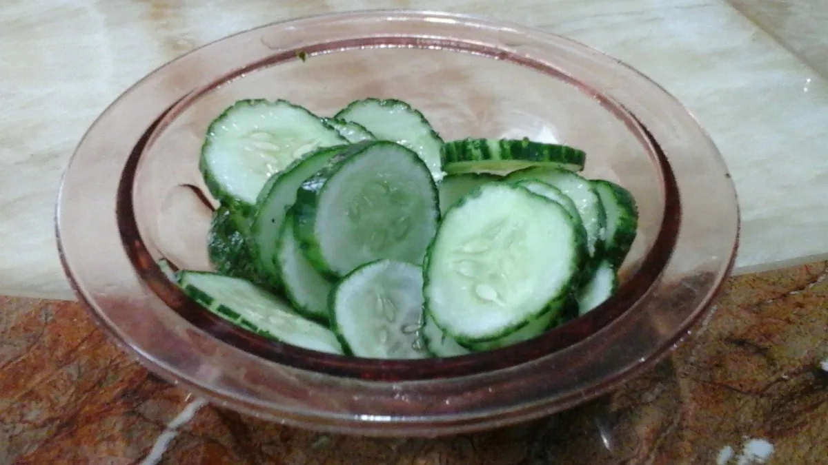 Simple Cucumbers