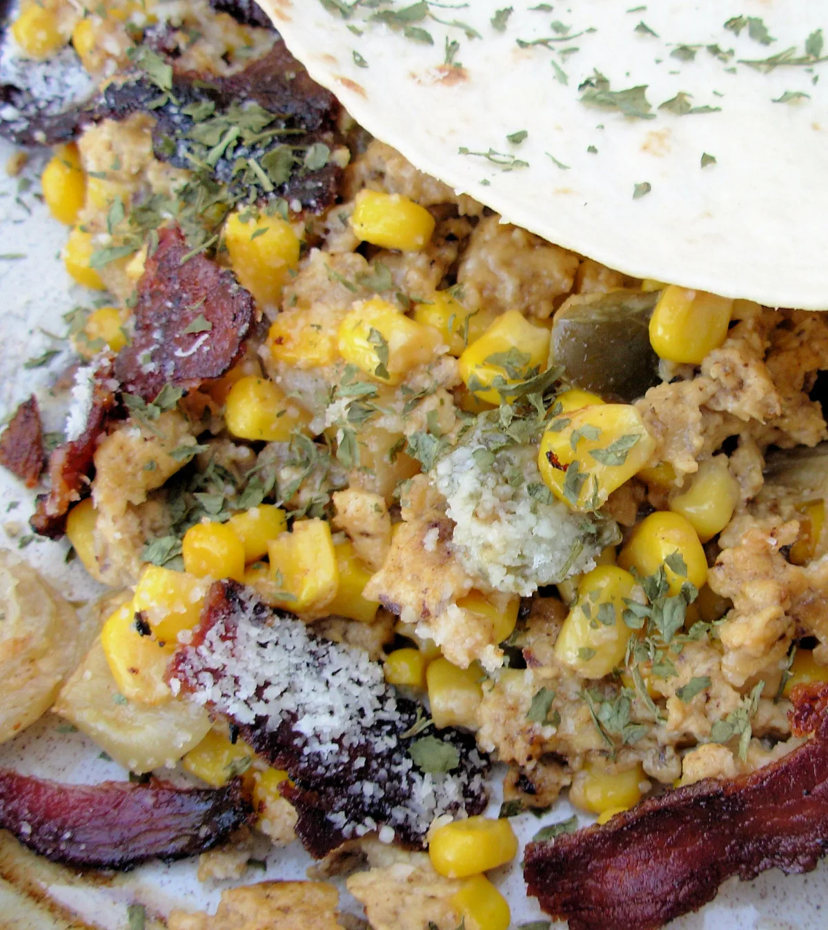 Skillet Corn Scramble