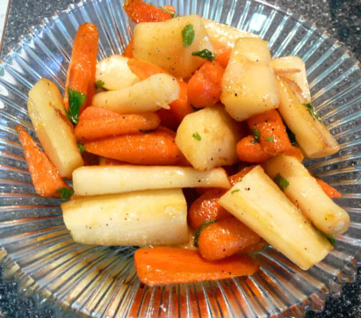 Skillet -Roasted Carrots and Parsnips