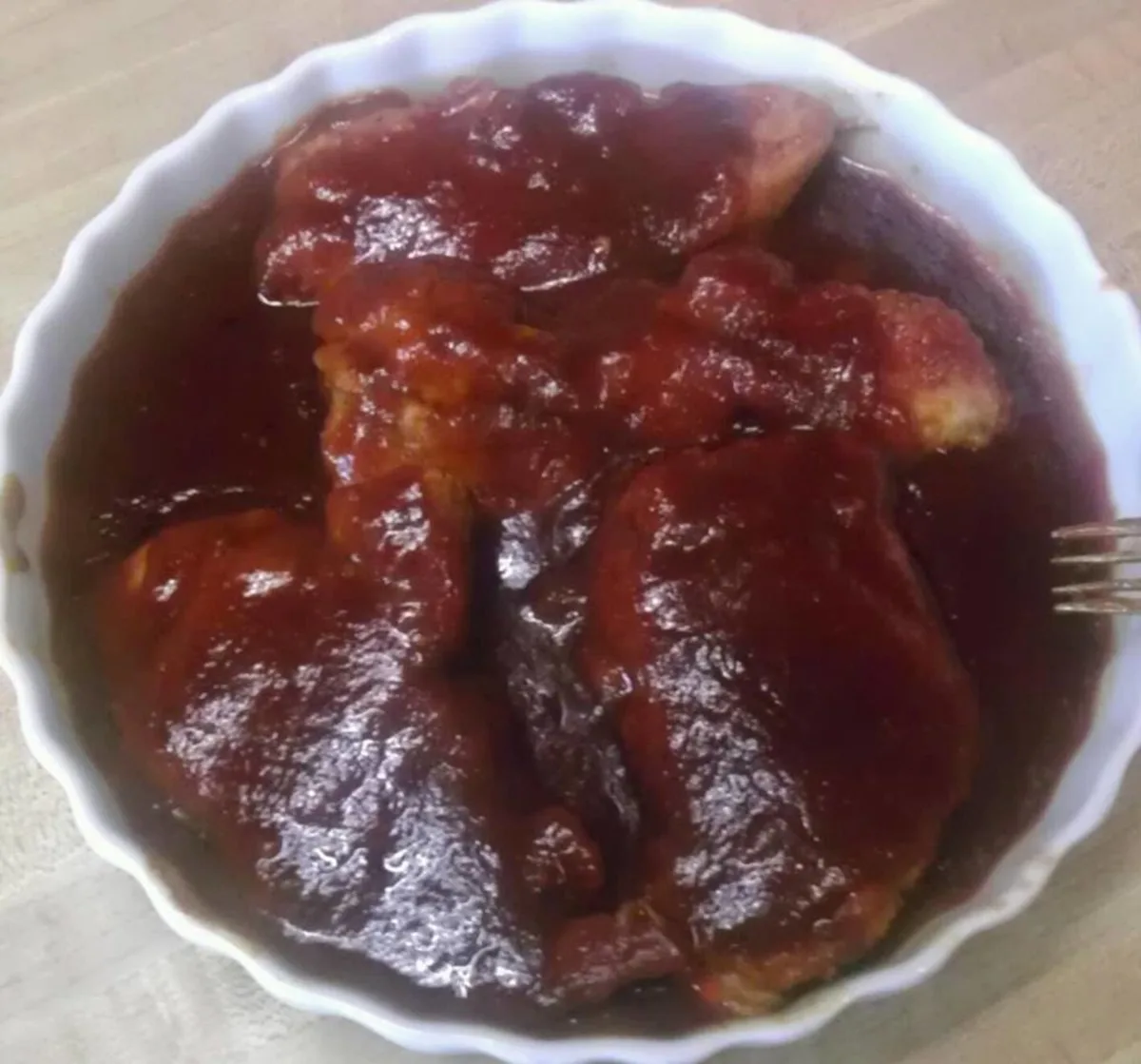 Soda Pop Chops With Smashed Potatoes