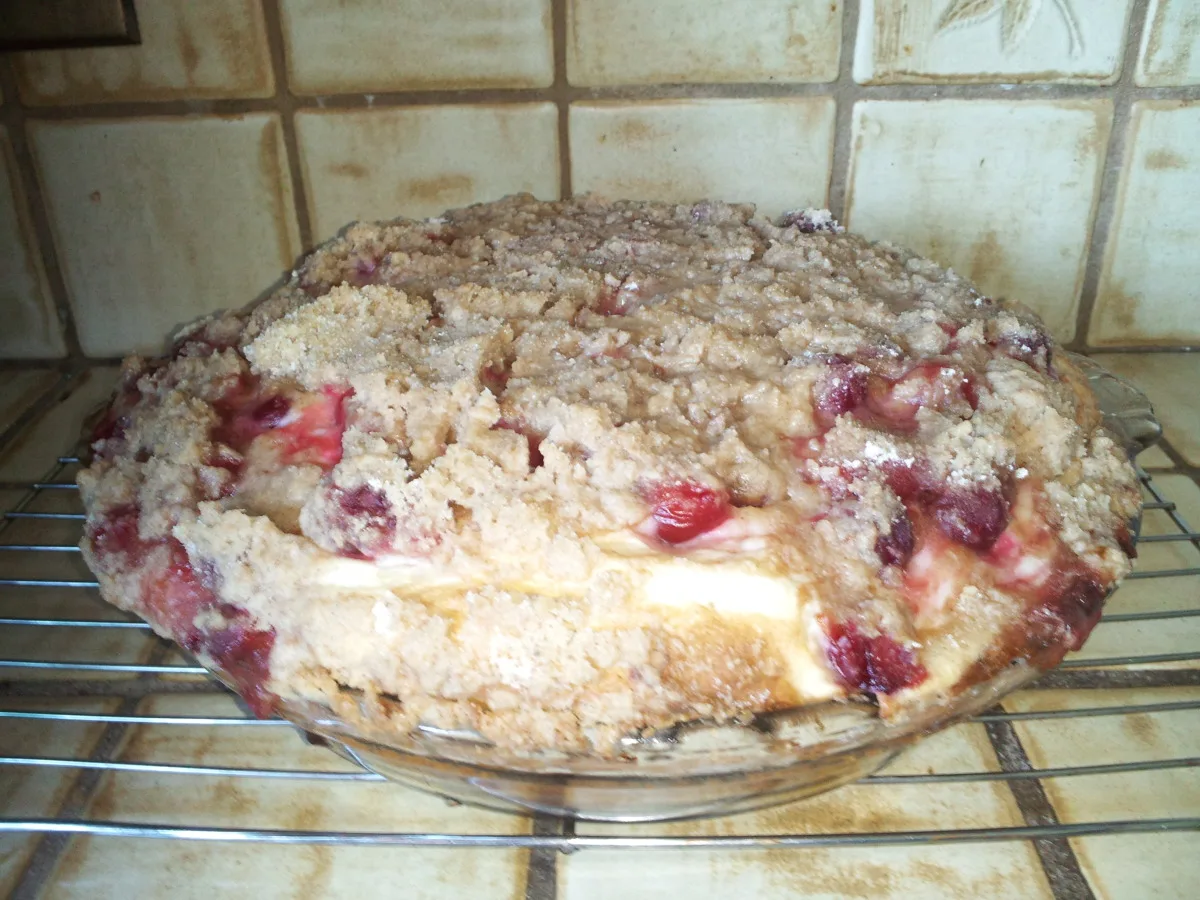 Sour Cherry Coffee Cake