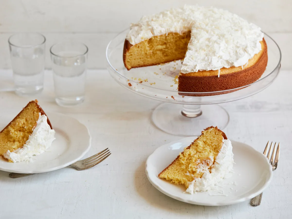 Sour Cream Yellow Cake