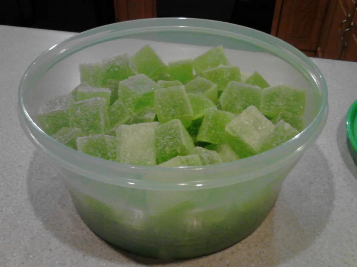 Sour Green Apple Gumdrops