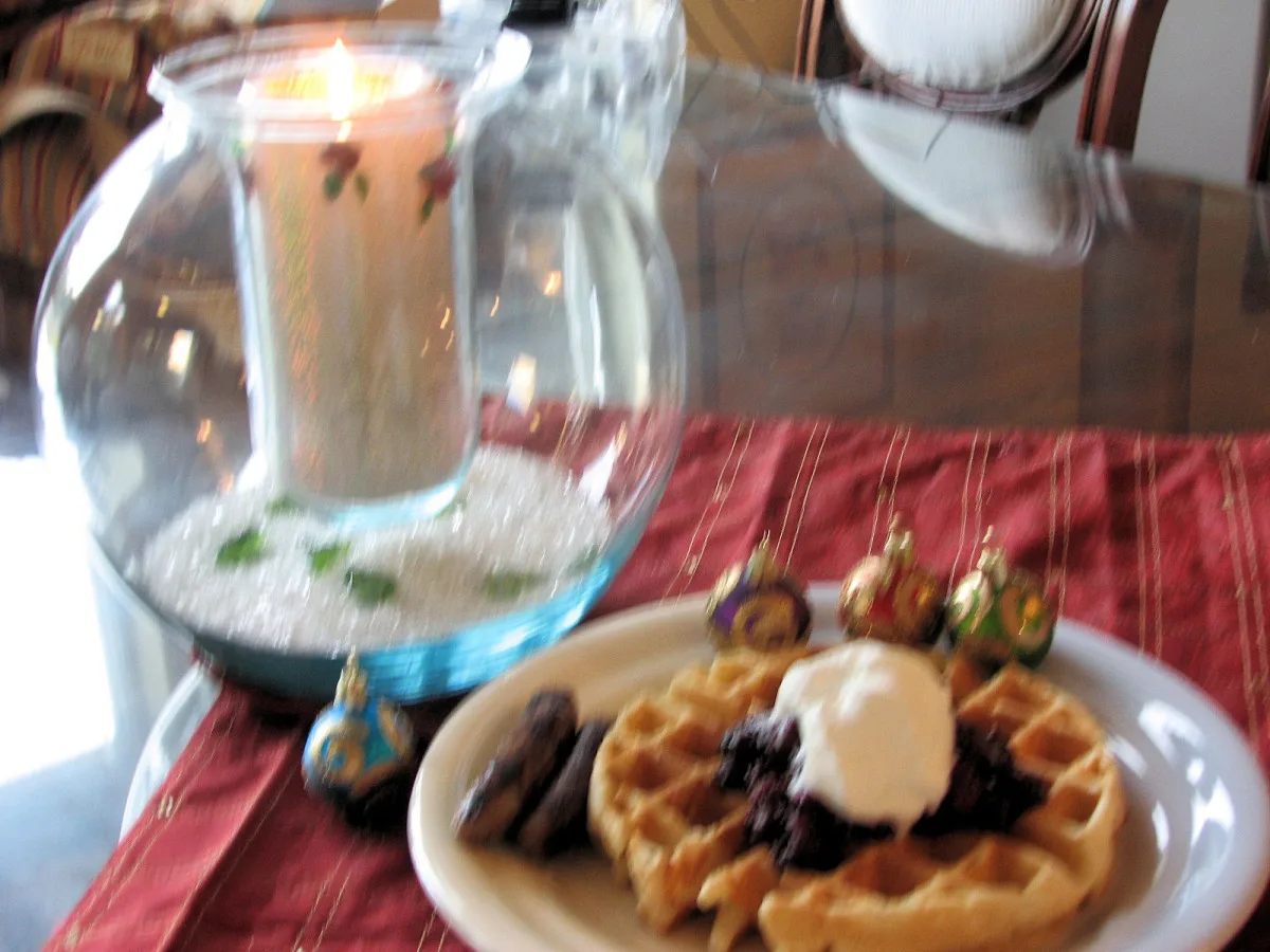 Sourdough Belgian Waffles