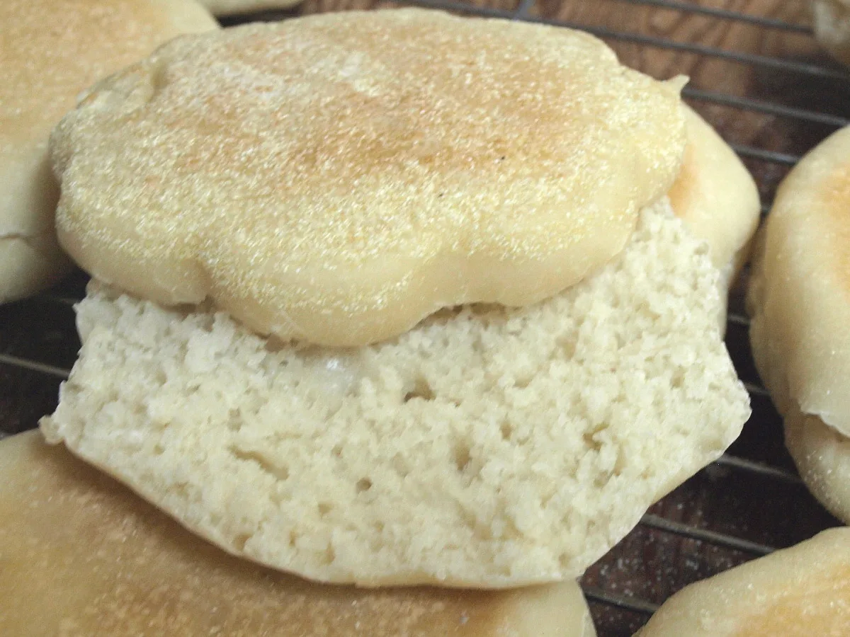 Sourdough English Muffins