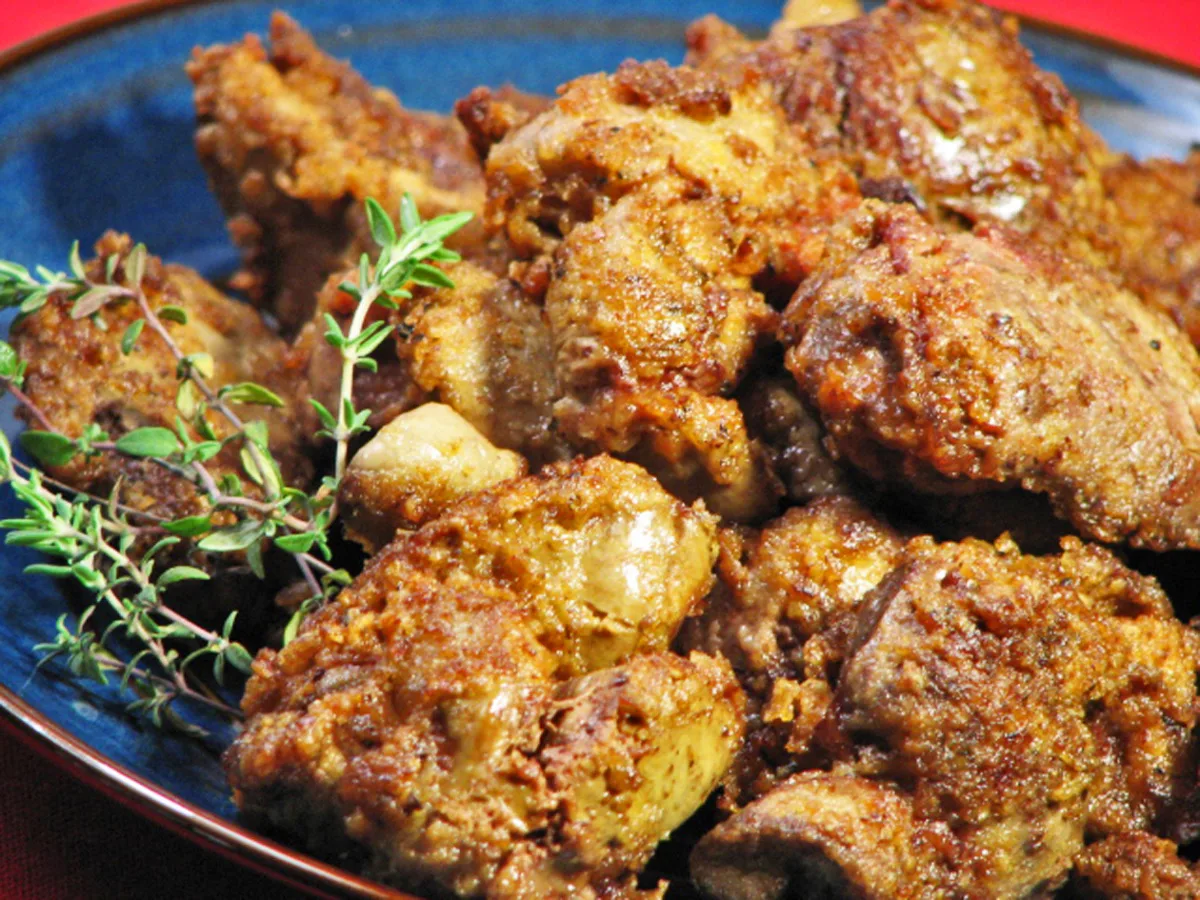 Southern Sauteed Chicken Livers