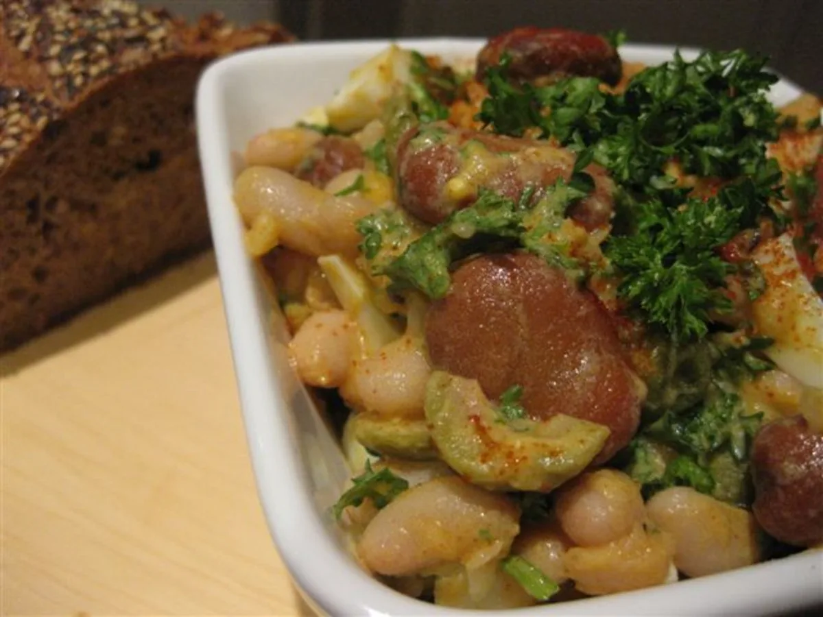 Spanish Tapas Bean Salad