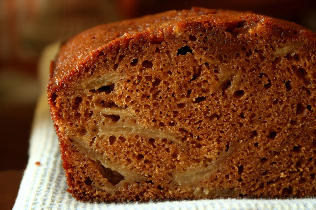 Spiced  Anjou Pear Bread