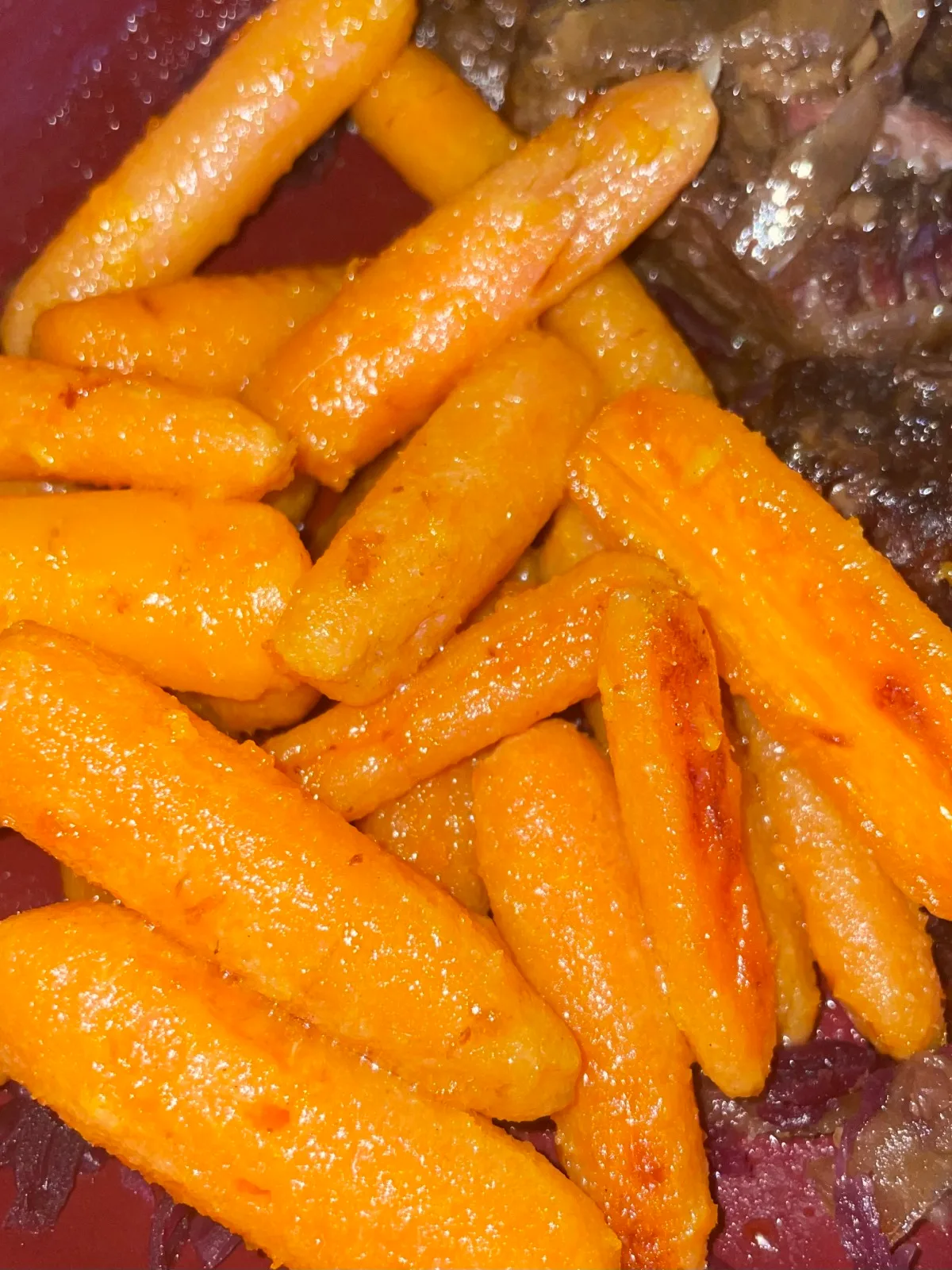 Spiced Glazed Carrots With Dill