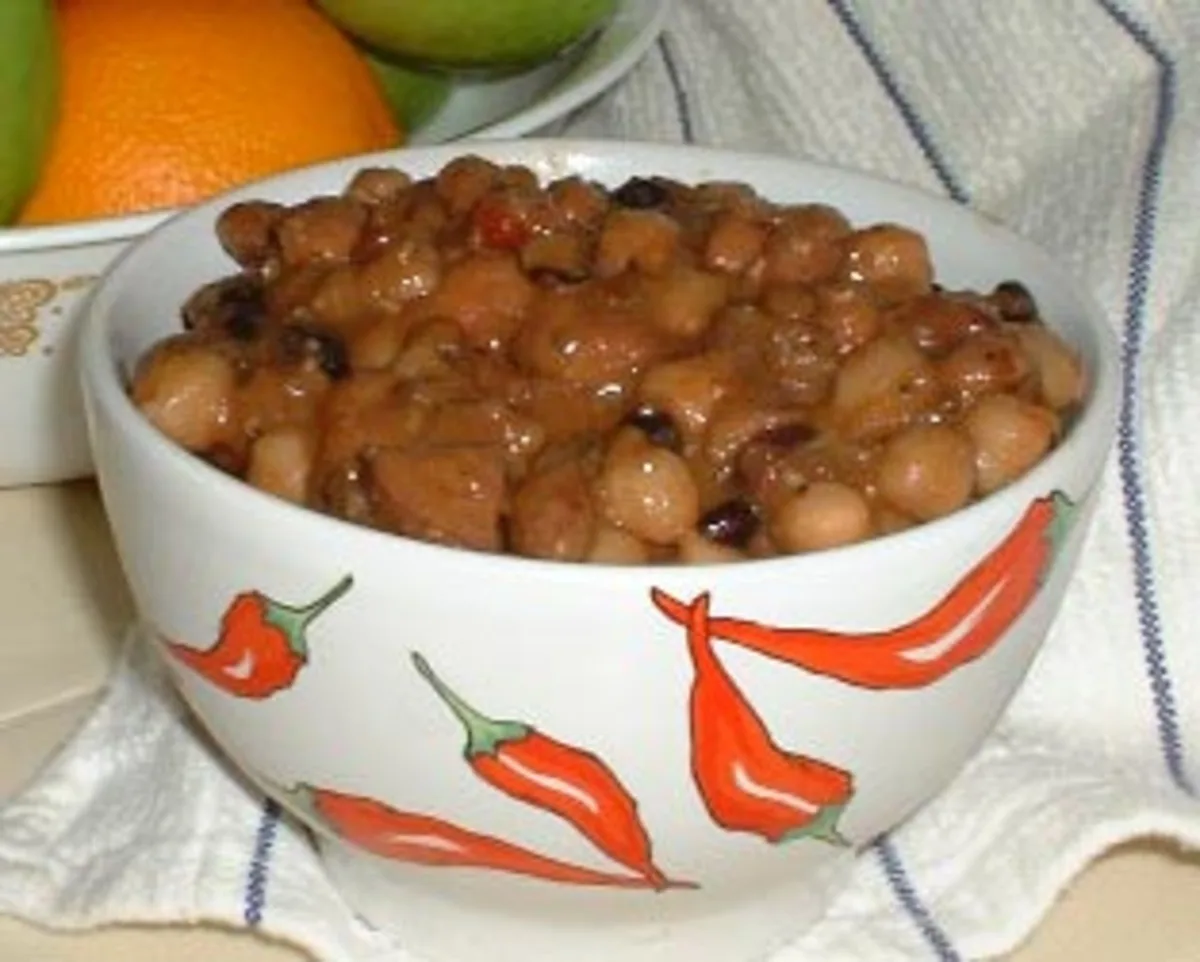 Spicy Ham and Bean Soup