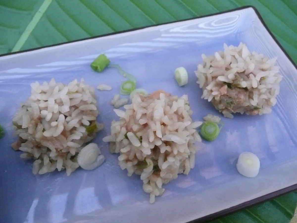 Spicy Rice Balls - Porcupine Balls