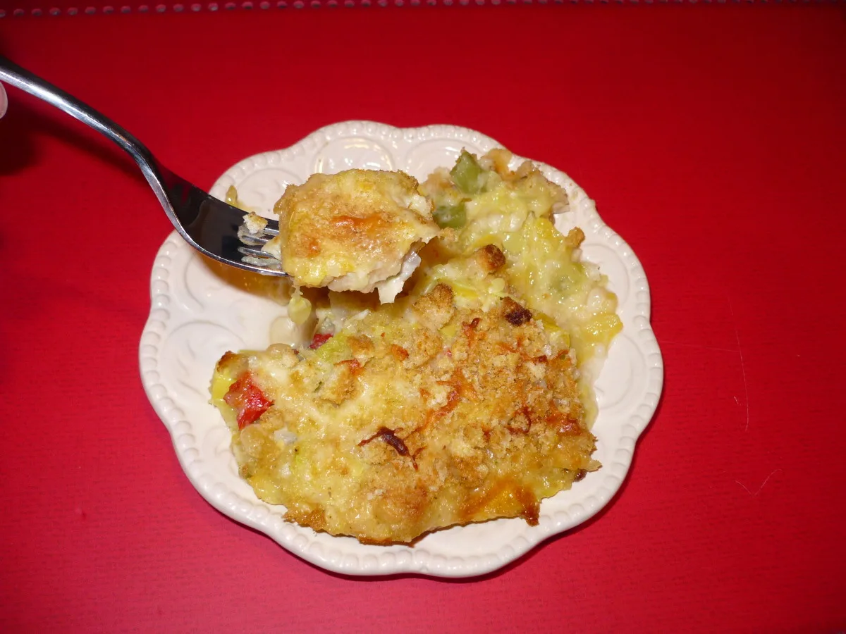 Spicy-Sweet Summer Squash Casserole