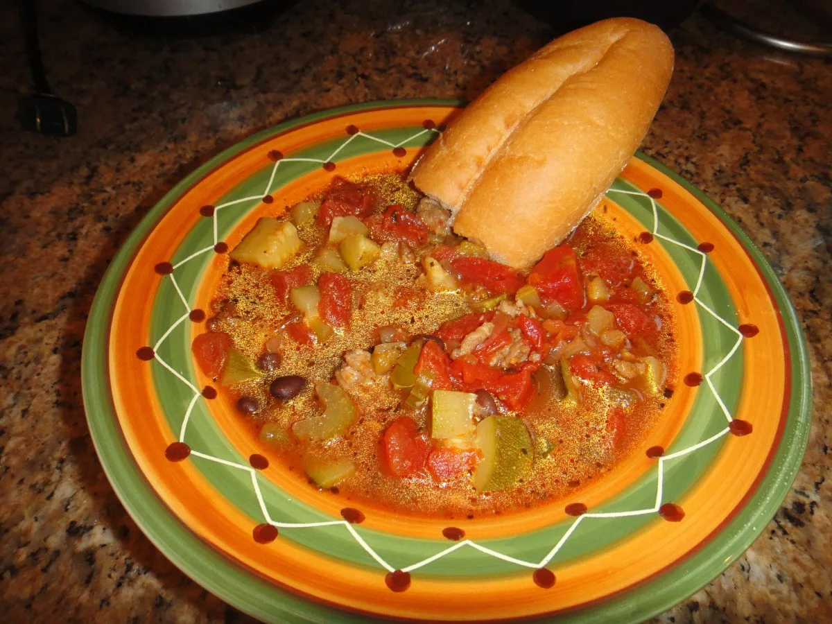 Spicy Zucchini Soup/Chili