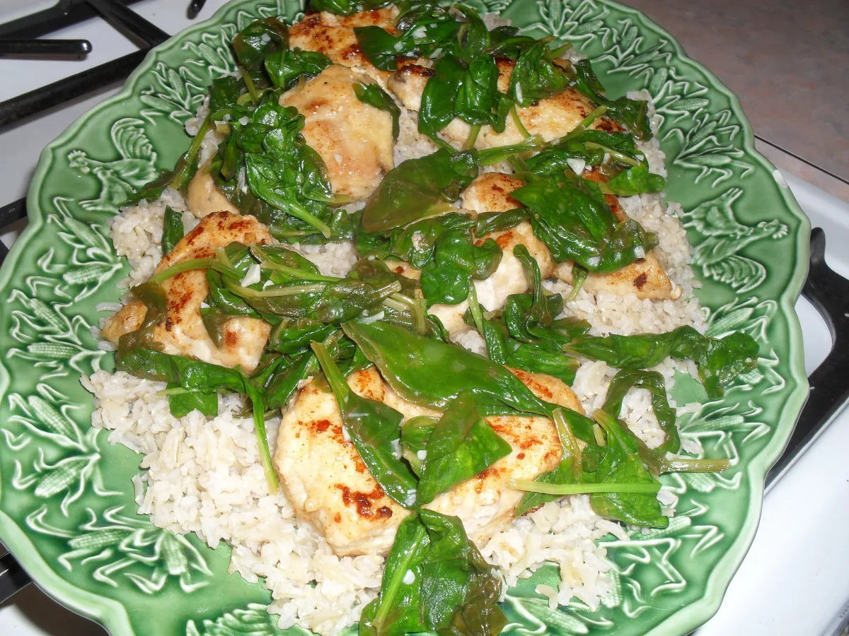 Spinach Lemon Chicken Breast