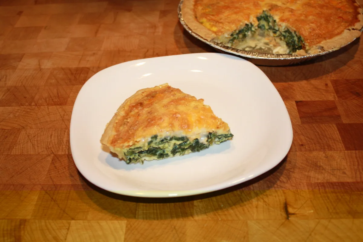 Spinach Quiche