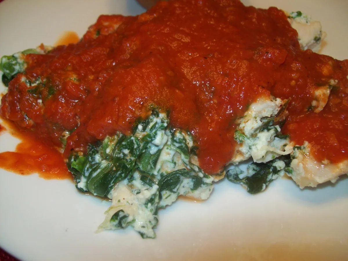 Spinach Ricotta Chicken Bake