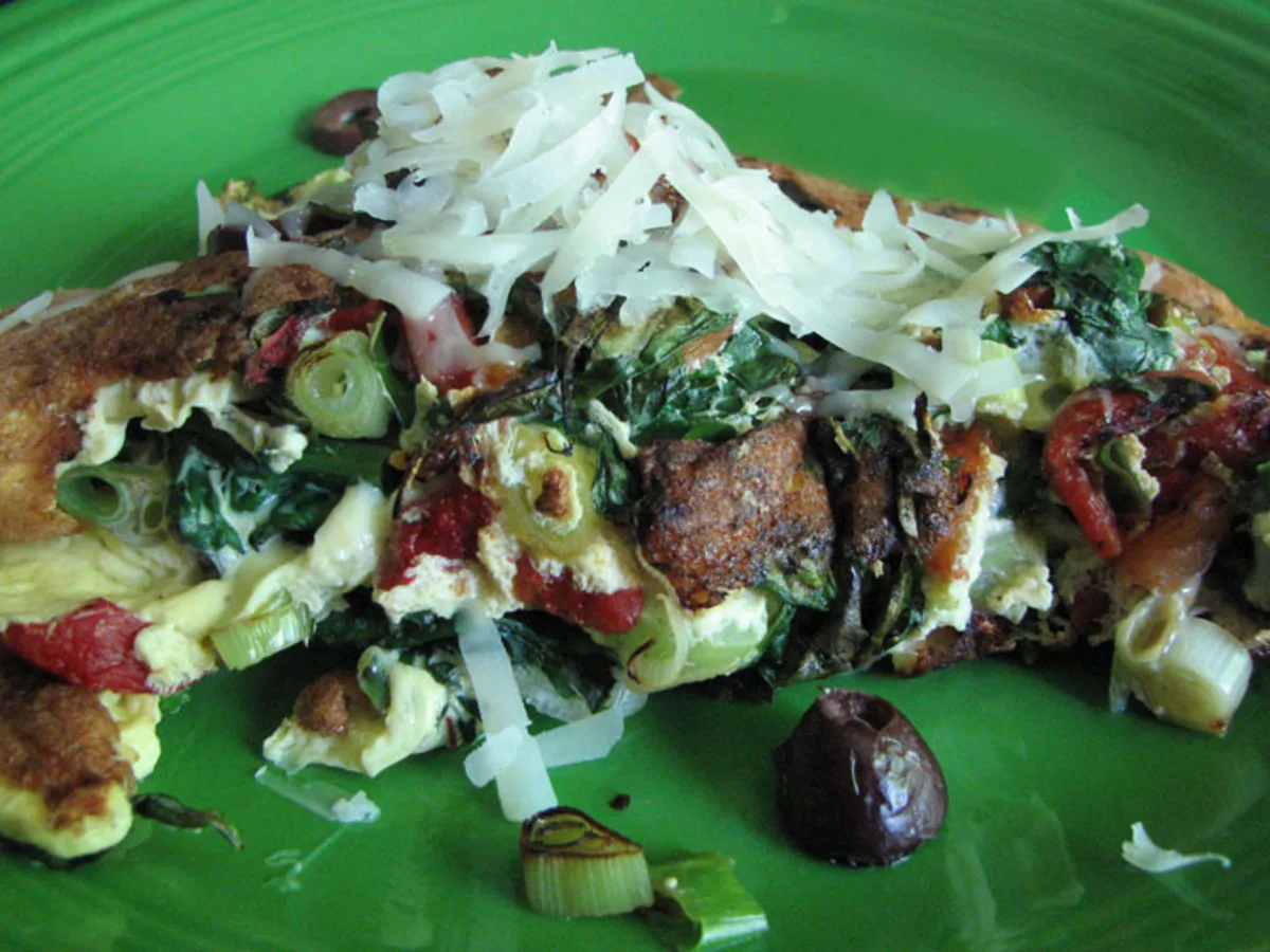 Spinach Ricotta Frittata