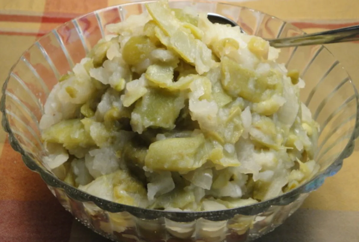 Stewed Green Beans - South African Farm Recipe