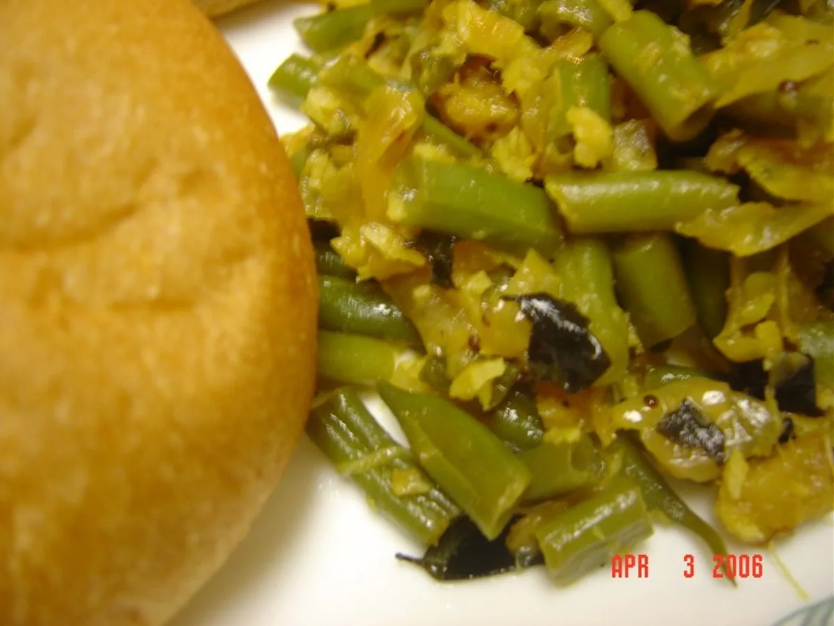 Stir Fried French Beans