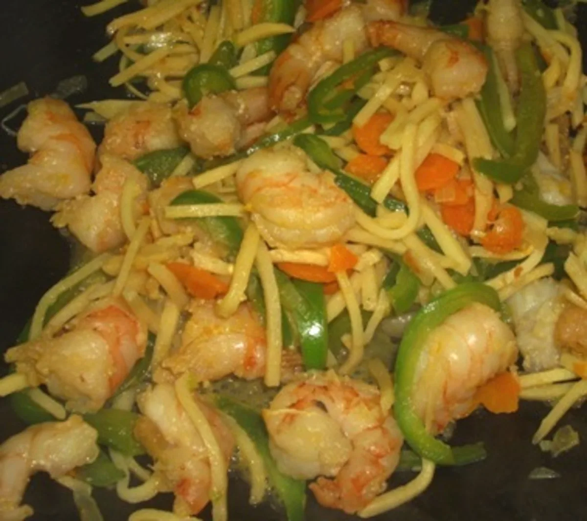 Stir-Fried Prawns - Hong Kong Style