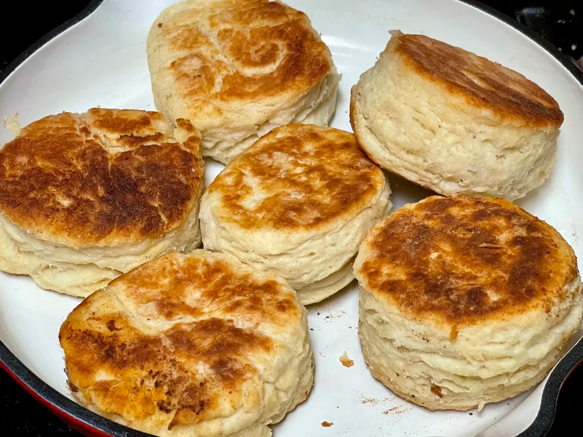 Печені булочки на плиті