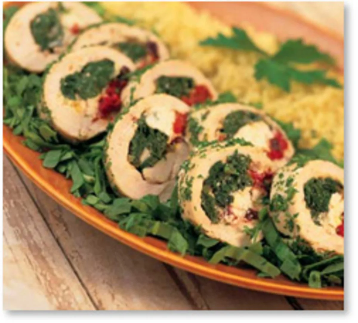 Stuffed Chicken Breast With Veggies and Sun-Dried Tomato