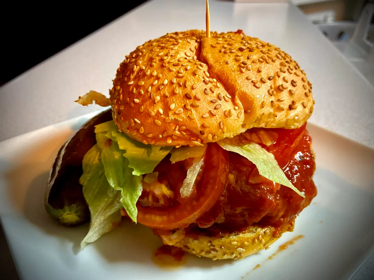 Stuffed Pizza Burgers