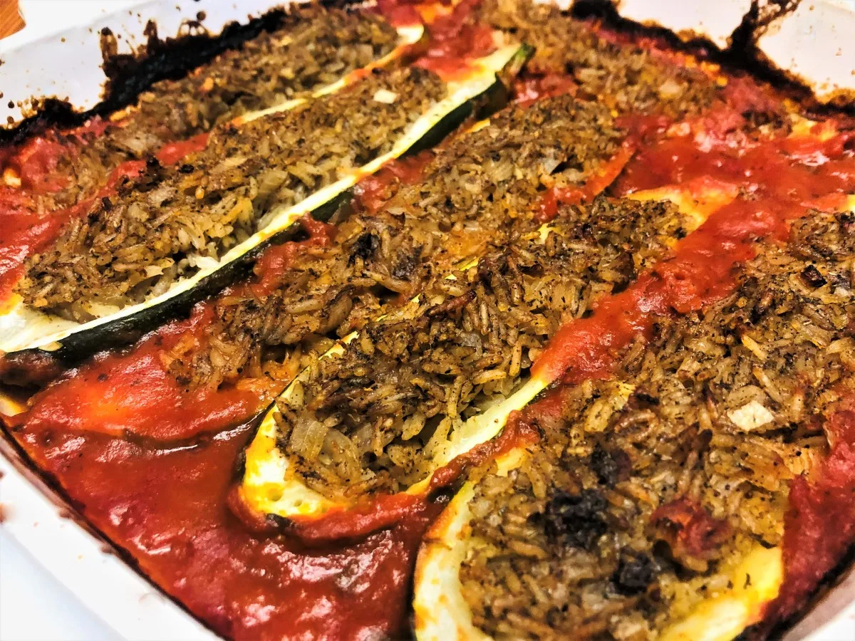 Stuffed Zucchini