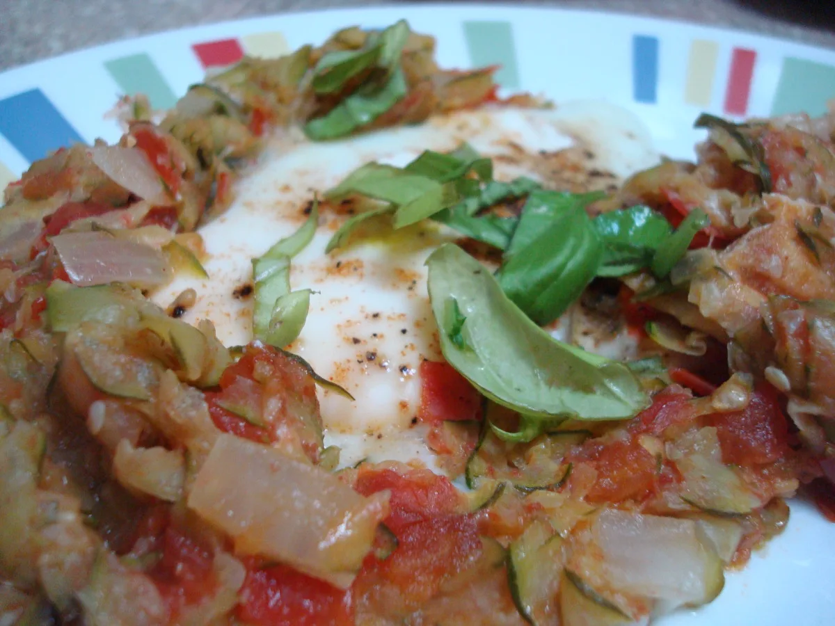 Summer Squash With Eggs