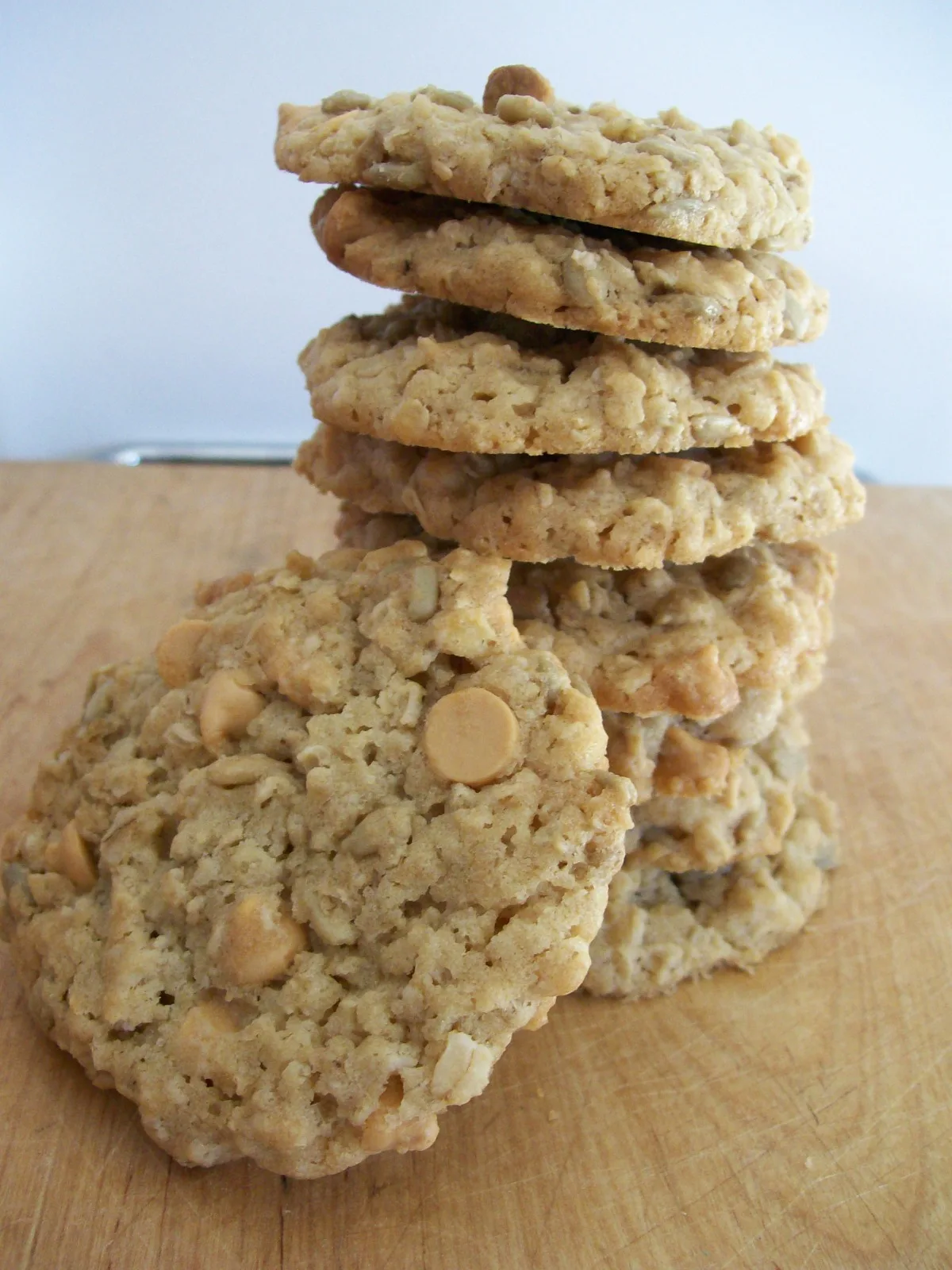 Sunflower Seed and Chip Cookies