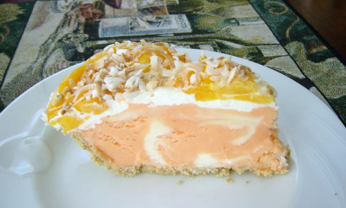 Sunshine Ice Cream Pie