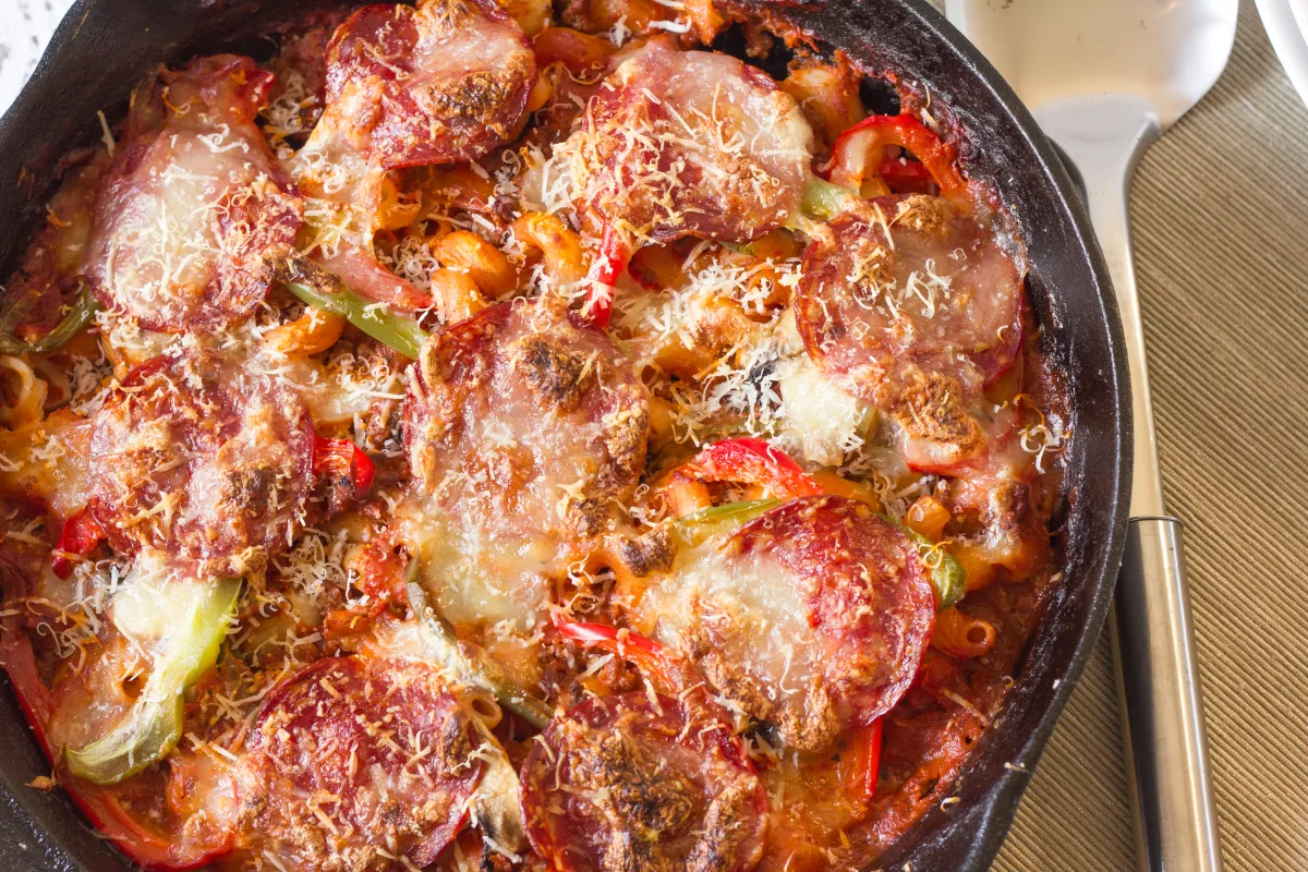 Super Bowl Pizza-In-A-Pan
