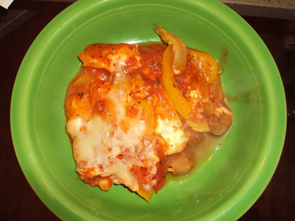 Super Easy Eggplant Parmesan