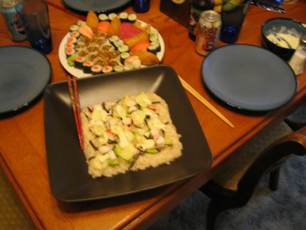 Sushi Pizza