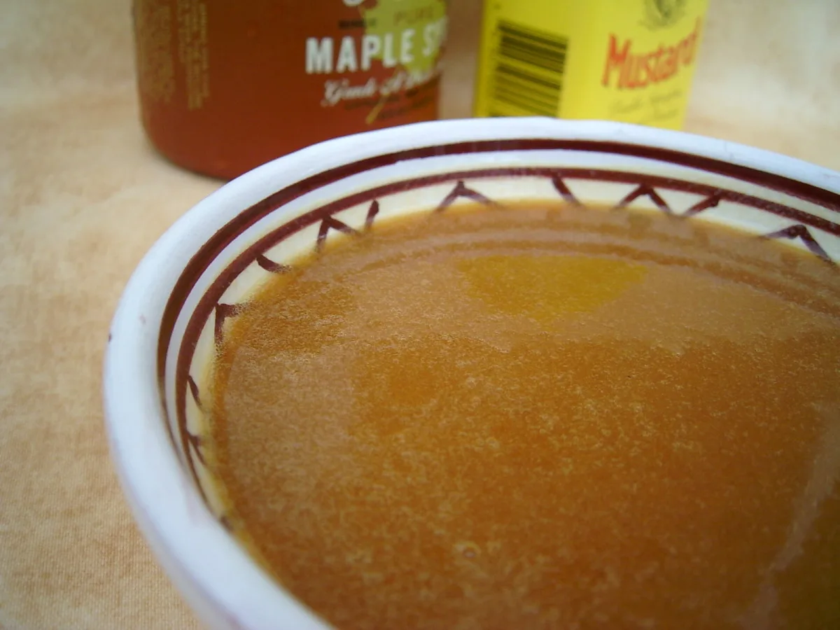 Sweet and Hot Maple Mustard