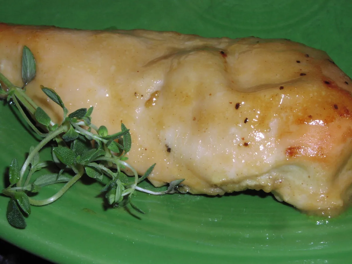Sweet Mustard Chicken Bake