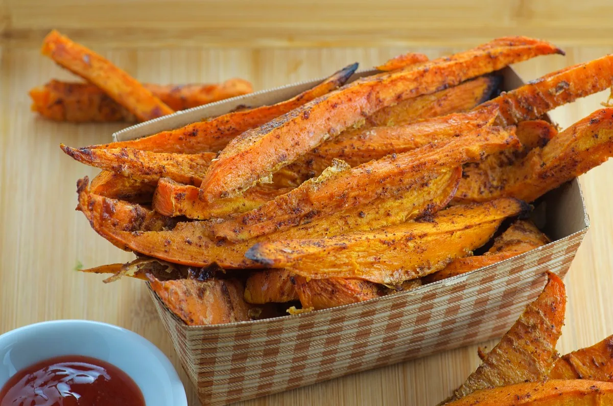 Salty Seasoned Sweet Potato Fries