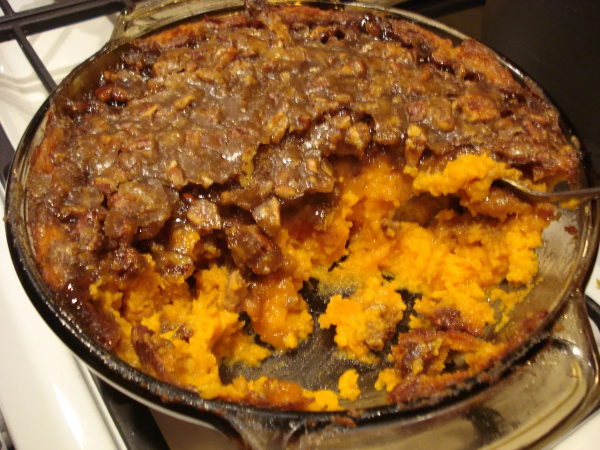Sweet Potato Pecan Casserole